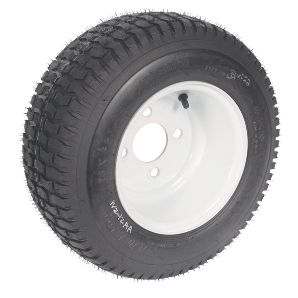 WHEEL-TURF, 16X6.5X8, PNEUMATIC, WHITE 6.5" x15.5" x15.5"